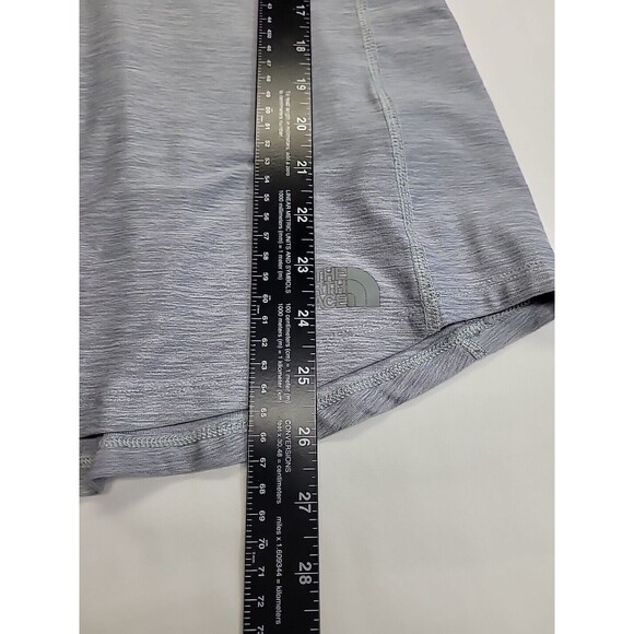 North Face‎ Women's M Gray Pink Long Sleeves Crew Neck Flashdry Stretch Outdoor - Picture 6 of 8